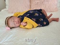 OOAK Reborn Doll Claudia Asleep By Bountiful Baby (please read description)