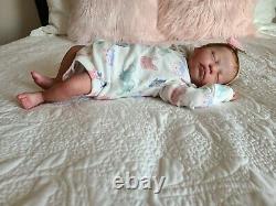 OOAK Reborn Doll Claudia Asleep By Bountiful Baby (please read description)