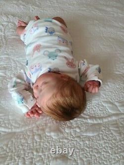 OOAK Reborn Doll Claudia Asleep By Bountiful Baby (please read description)