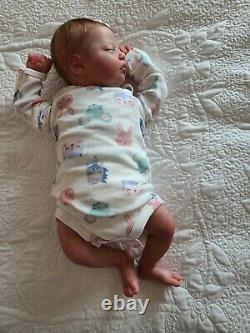 OOAK Reborn Doll Claudia Asleep By Bountiful Baby (please read description)