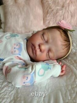 OOAK Reborn Doll Claudia Asleep By Bountiful Baby (please read description)