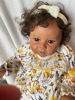 OPRAH really sweet Bi racial baby reborn doll girl