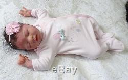 Oliver by Angela Lewis solid silicone head & limbs reborn doll reborn baby