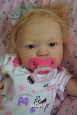 Ooak Reborn newborn baby Girl reborn baby Addison Art doll