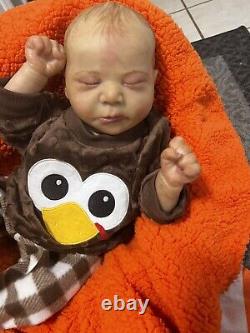 Ooak Reborn newborn baby boy reborn Austin Art doll