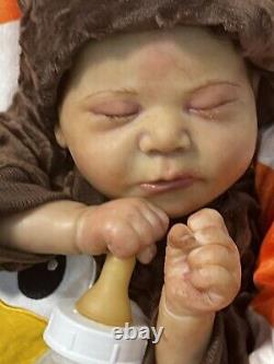 Ooak Reborn newborn baby boy reborn Austin Art doll