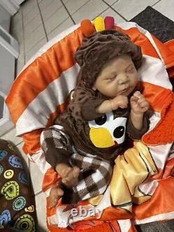 Ooak Reborn newborn baby boy reborn Austin Art doll