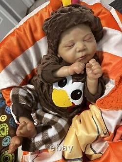 Ooak Reborn newborn baby boy reborn Austin Art doll