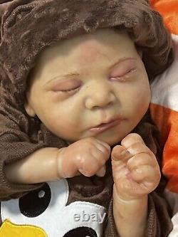 Ooak Reborn newborn baby boy reborn Austin Art doll