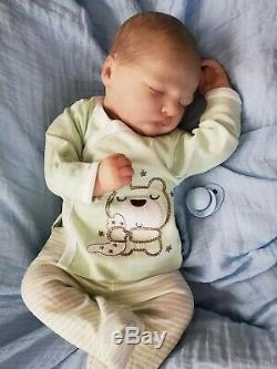 Owen Asleep By Denise Pratt Reborn Realborn Baby Doll OOAK