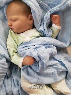 Owen Asleep By Denise Pratt Reborn Realborn Baby Doll OOAK