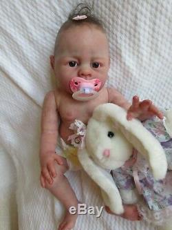 POOR WORRIED Reborn Doll FULL ANATOMICALLY Correct Baby GIRL- UNKNOWN