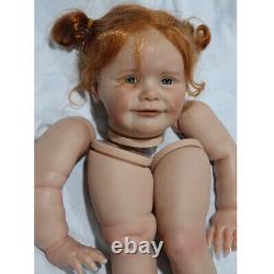 Painted Kit By Artist Reborn Baby Doll ZOE 26'' Hand-Rooted Hair Unassebled Kits