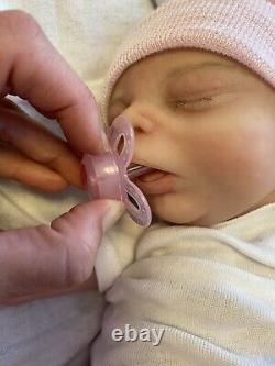 Partial silicone baby soft blend reborn doll