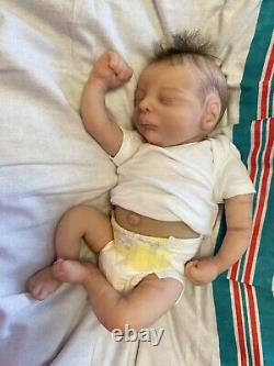 Partial silicone baby soft blend reborn doll