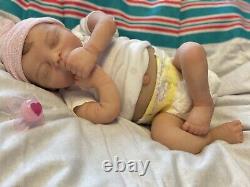 Partial silicone baby soft blend reborn doll