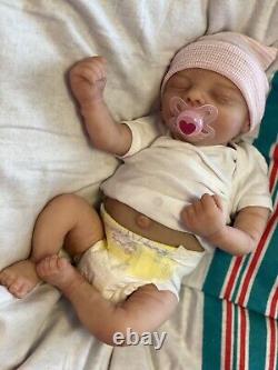 Partial silicone baby soft blend reborn doll