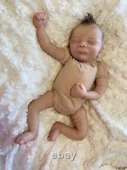 Partial silicone baby soft blend reborn doll