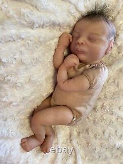 Partial silicone baby soft blend reborn doll