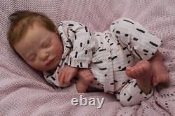 Pbn Yvonne Etheridge Reborn Baby Girl Doll Realborn Claudia Asleep