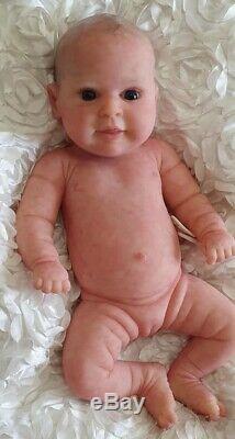 Phenix full bodied silicone painted hair reborn doll/baby