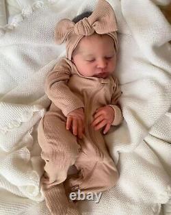 Pinky Reborn Lifelike Reborn Baby Dolls 19 Inch Real Looking Weighted Reborn Gi