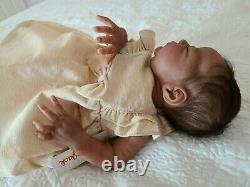 Pre owned, Rare, Ethnic Reborn Doll Everleigh by Laura Lee Eagles