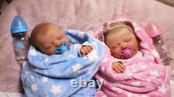 Precious Baban Reborn Twin Baby Girl and Boy, Tally by Elisa marx