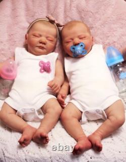 Precious Baban Reborn Twin Baby Girl and Boy, Tally by Elisa marx