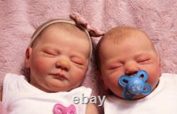 Precious Baban Reborn Twin Baby Girl and Boy, Tally by Elisa marx