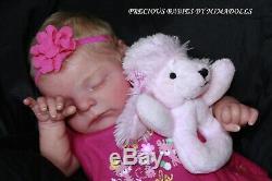 Precious Baby Doll Girlluxe-cassie Bracereborn By Mimadollsiiorapraisecrib