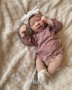 Precious Reborn Baby Girl Realborn Louis With Coa And Painted Hair