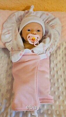 Preemie Full Body Soft Silicone Baby Doll 12 inch/30cm Girl or boy weighted