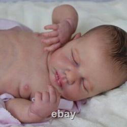 Preemie Lifelike Full Silicone Baby 20 Newborn Toddler Cuddly Love Reborn doll