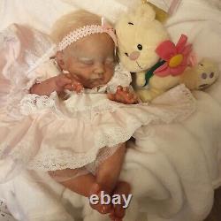 Preowned Adorable Reborn Baby August Sculpted By Dawn Mcleod