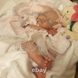 Preowned Adorable Reborn Baby August Sculpted By Dawn Mcleod