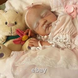 Preowned Adorable Reborn Baby August Sculpted By Dawn Mcleod