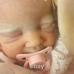 Preowned Adorable Reborn Baby August Sculpted By Dawn Mcleod