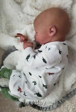 Presley Asleep Reborn Baby Doll By Bountiful Baby Realborn OOAK