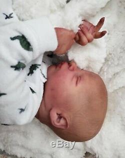 Presley Asleep Reborn Baby Doll By Bountiful Baby Realborn OOAK