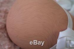 Pretty Reborn Lotty Baby Girl Doll Painted Hair Nubornz Nursery