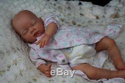 Pretty Reborn Sofia Sculpt Painted Hair Baby Girl Doll Nubornz Nursery