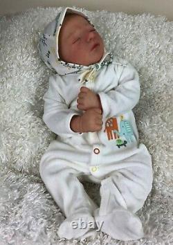 Price Reduced Deena's Realistic Reborn Baby Boy (Jaxson) Asleep 19 long