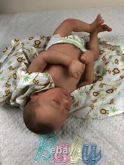 Price Reduced Deena's Realistic Reborn Baby Boy (Jaxson) Asleep 19 long