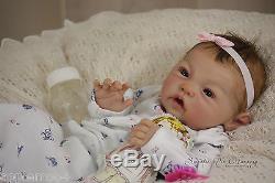 Prototype Reborn doll baby girl Adeline Portrait Sculpt by Ping Lau