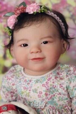 Prototype reborn baby girl doll Yuki by Jannie de Lange IIORA