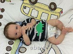 Prototype solid Ecoflex 15 silicone Baby boy Matthew DRINK/WET with armatures