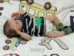 Prototype solid Ecoflex 15 silicone Baby boy Matthew DRINK/WET with armatures