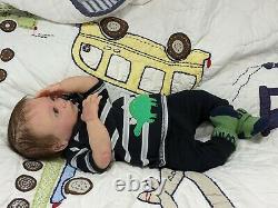 Prototype solid Ecoflex 15 silicone Baby boy Matthew DRINK/WET with armatures