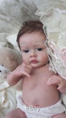 Queen's Crib Ooak Reborn Baby Girl Doll Princess Chloe! Boutique Layette